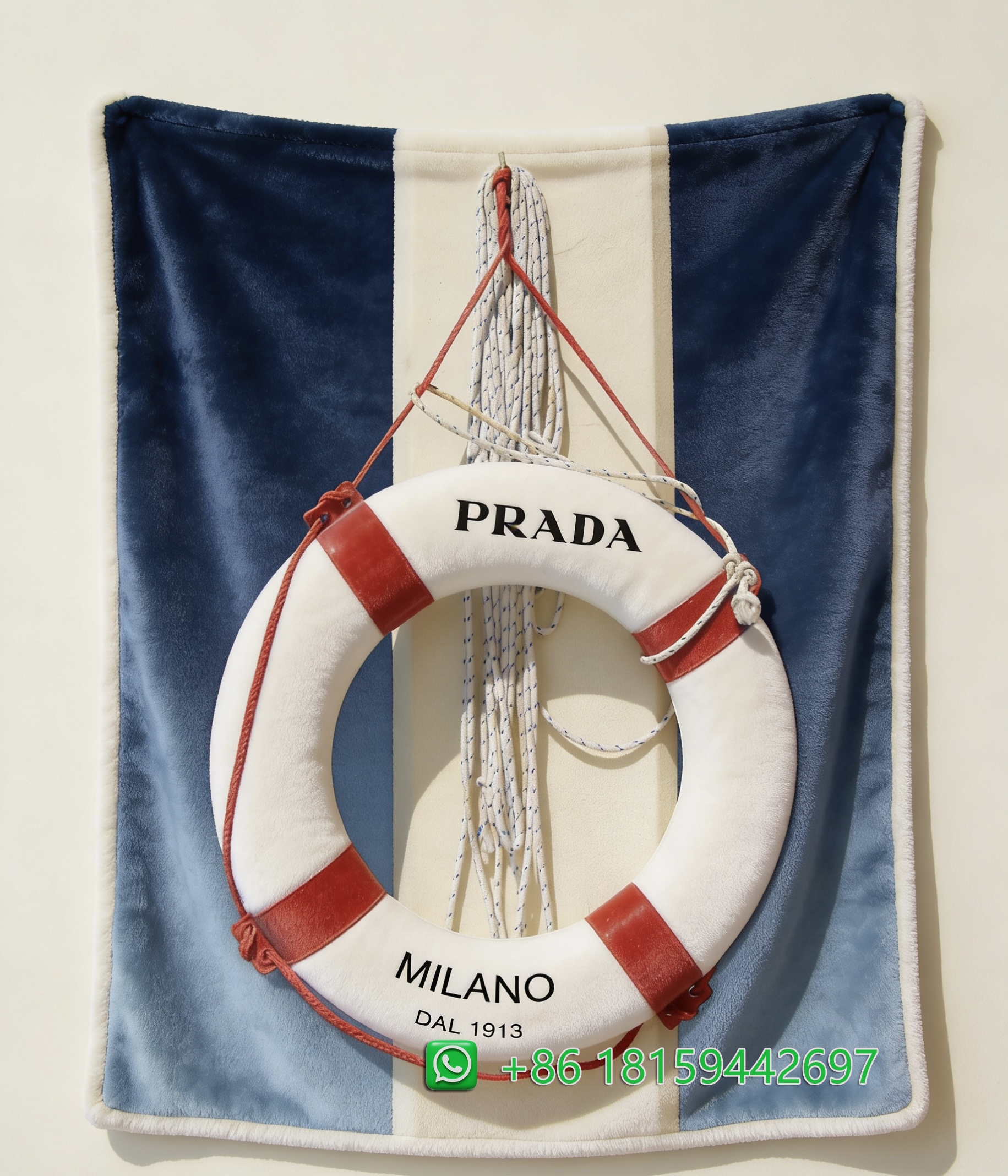 Prada Throw Blankets